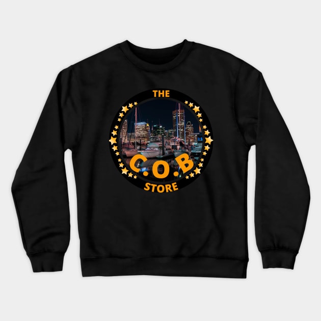 THE C.O.B. LOGO Crewneck Sweatshirt by The C.O.B. Store